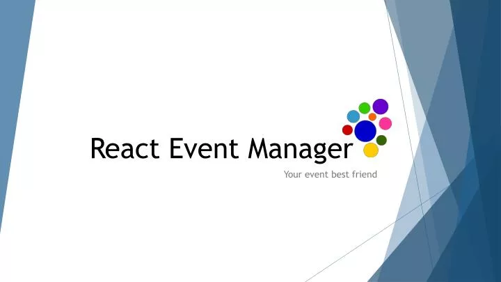react event manager