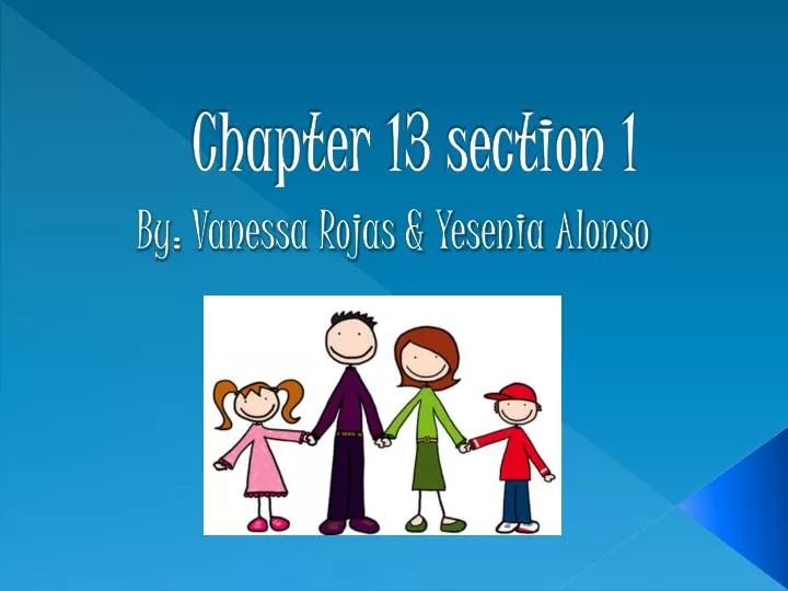 chapter 13 section 1