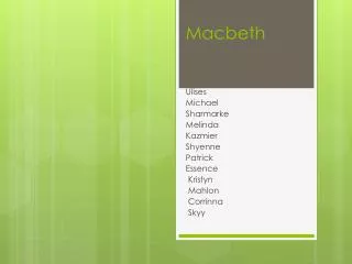 Macbeth