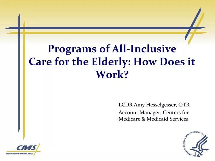 programs of all inclusive care for the elderly how does it work
