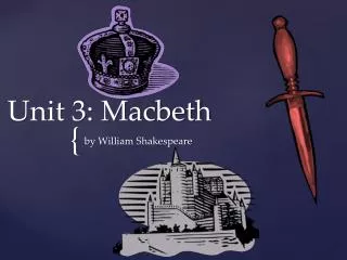 Unit 3: Macbeth