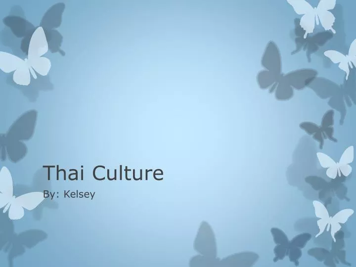 thai culture