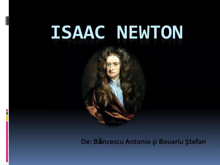 isaac newton