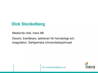 dick stockelberg