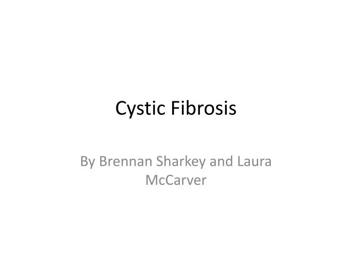 cystic fibrosis