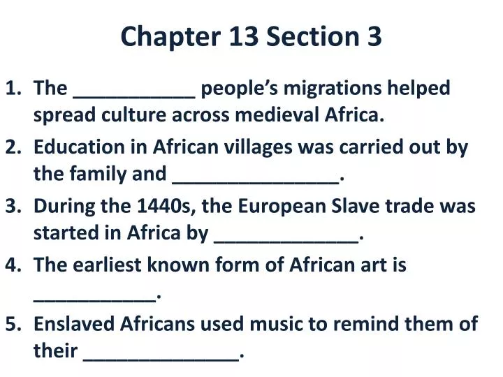 chapter 13 section 3