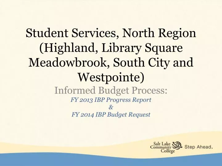 student services north region highland library square meadowbrook south city and westpointe