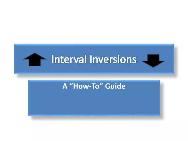 interval inversions