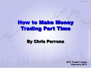 How to Make Money Trading Part Time