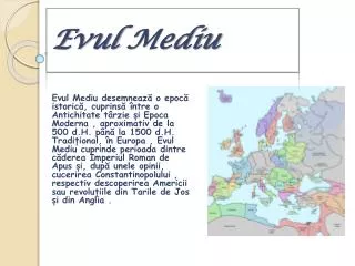 evul mediu