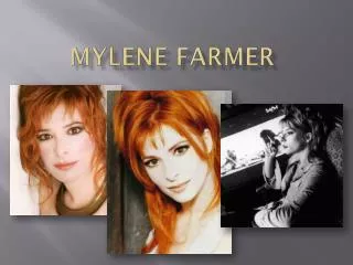 mylene farmer