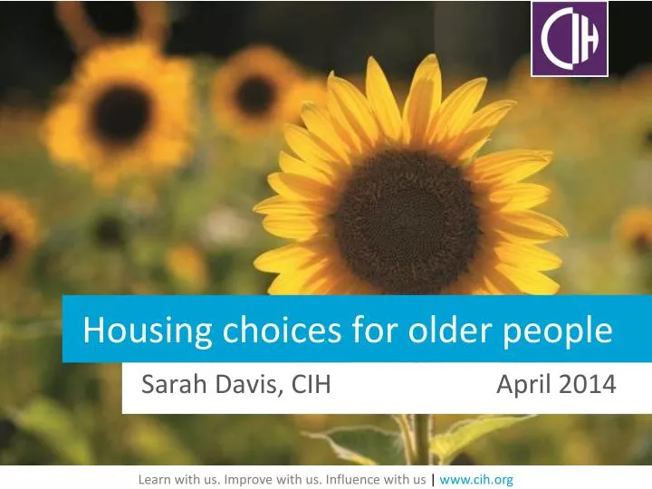 housing choices for older people