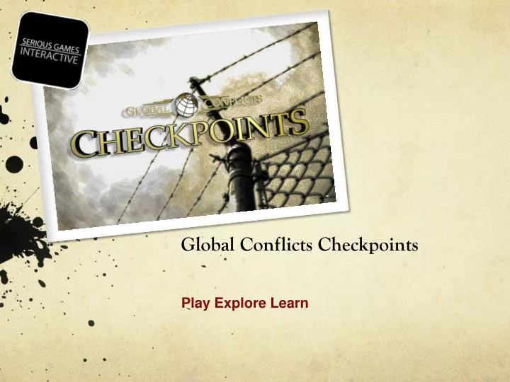 global conflicts checkpoints
