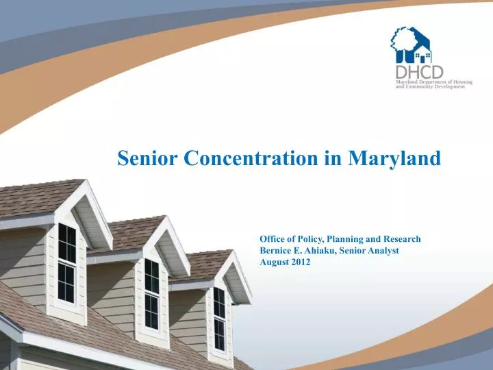senior concentration in maryland