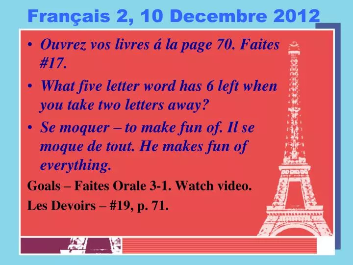 fran ais 2 10 decembre 2012