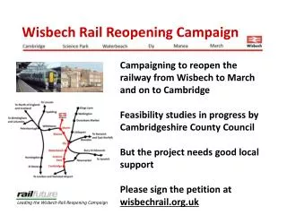 Wisbech Rail Reopening Campaign