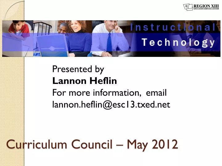 curriculum council may 2012