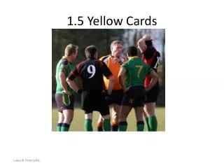 1.5 Yellow Cards