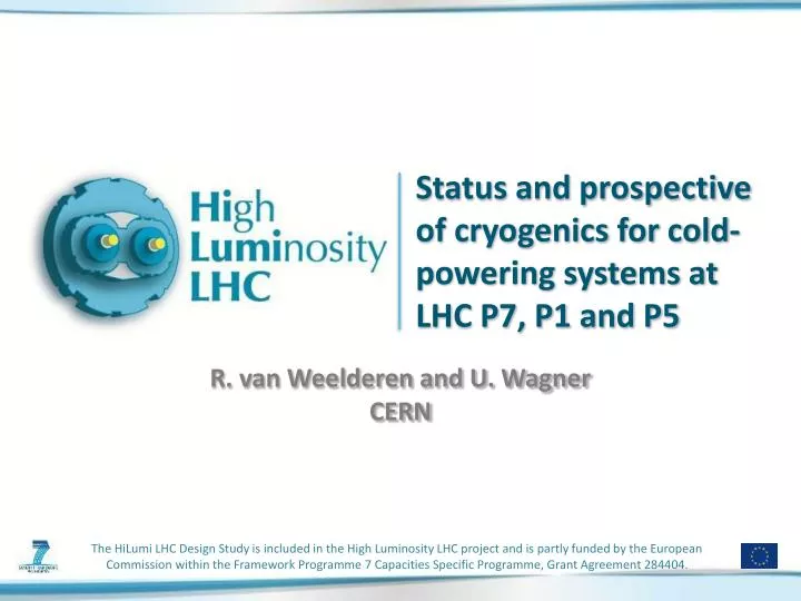 status and prospective of cryogenics for cold powering systems at lhc p7 p1 and p5