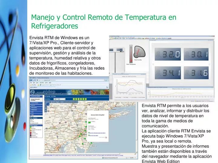 manejo y control remoto de temperatura en refrigeradores