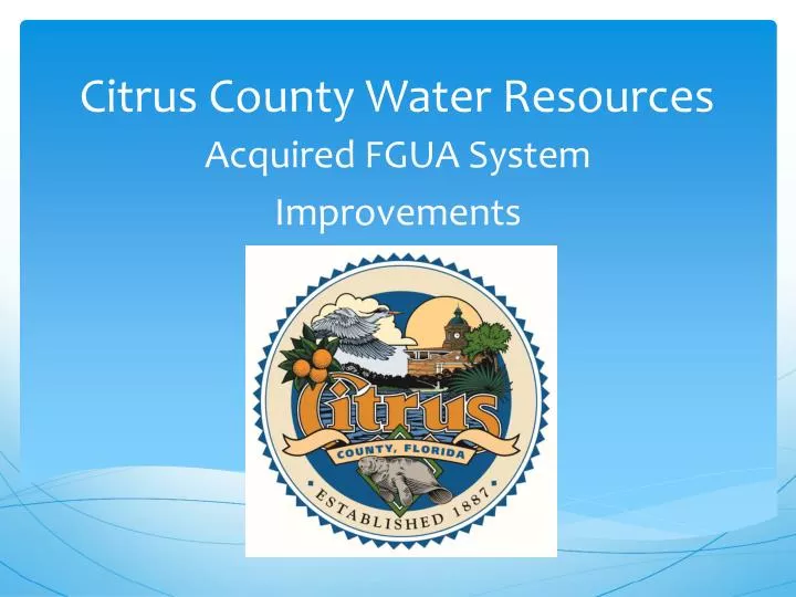 citrus county water resources