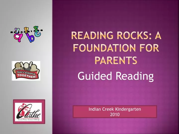 reading rocks a foundation for parents