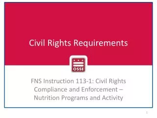 Civil Rights Requirements