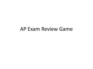 AP Exam Review Game