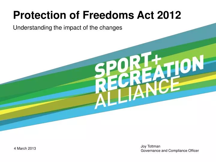 protection of freedoms act 2012
