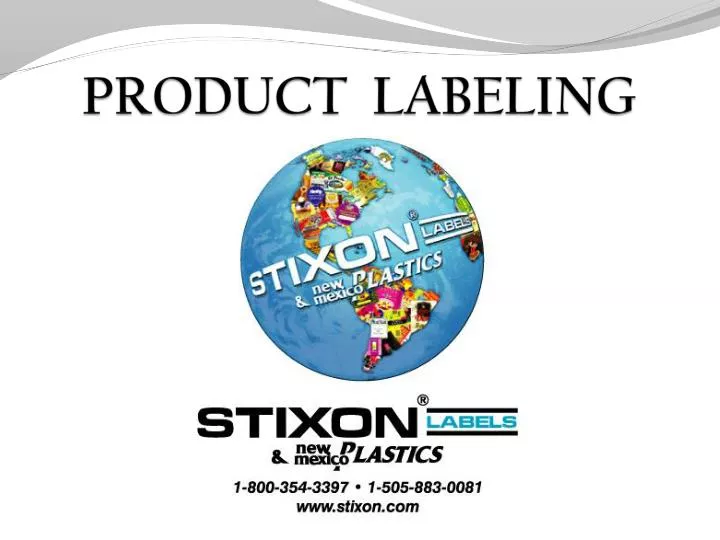product labeling