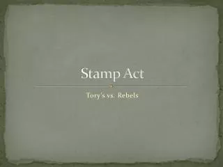 Stamp Act