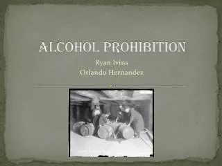 Alcohol Prohibition