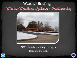 NWS Peachtree City, Georgia January 29, 2014