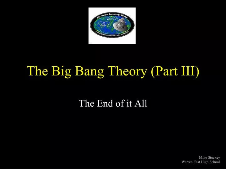 the big bang theory part iii