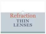 Refraction - slide 1