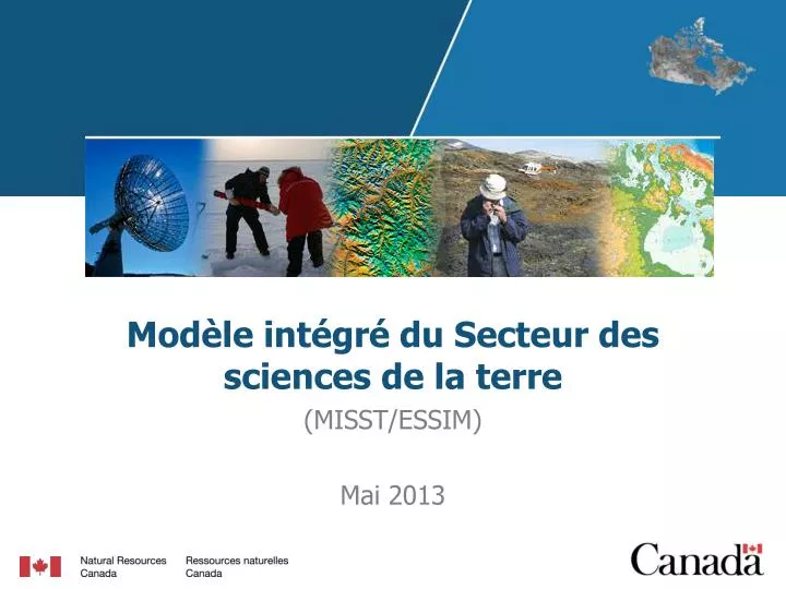 mod le int gr du secteur des sciences de la terre