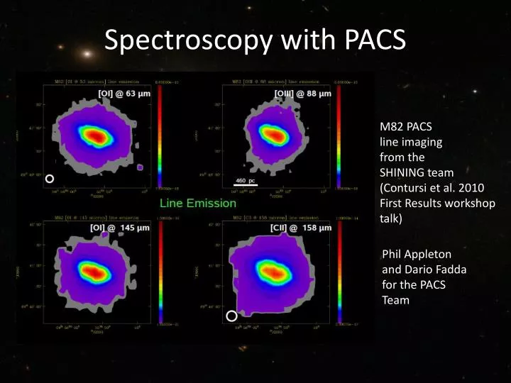 spectroscopy with pacs