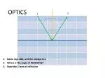 Understanding Reflection and Refraction in Optics - slide 1
