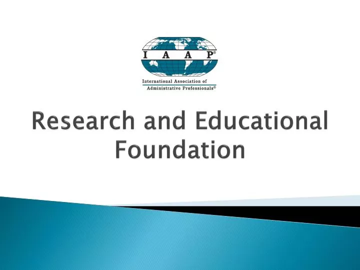 research and educational foundation