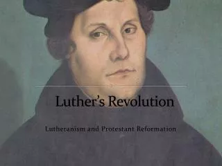 luther s revolution