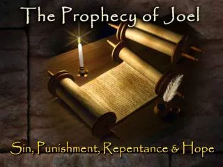 Sin, Punishment, Repentance &amp; Hope