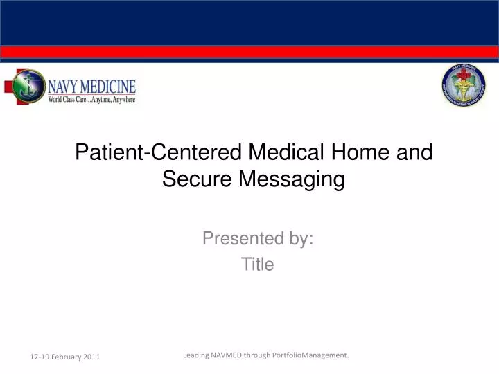 patient centered medical home and secure messaging