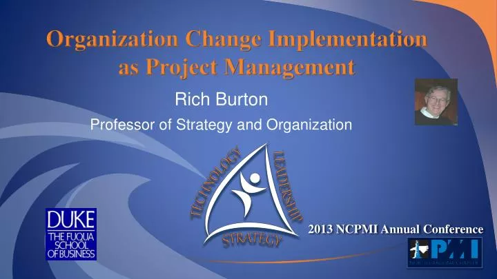 organization change implementation as project management