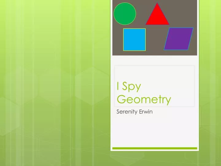 i spy geometry