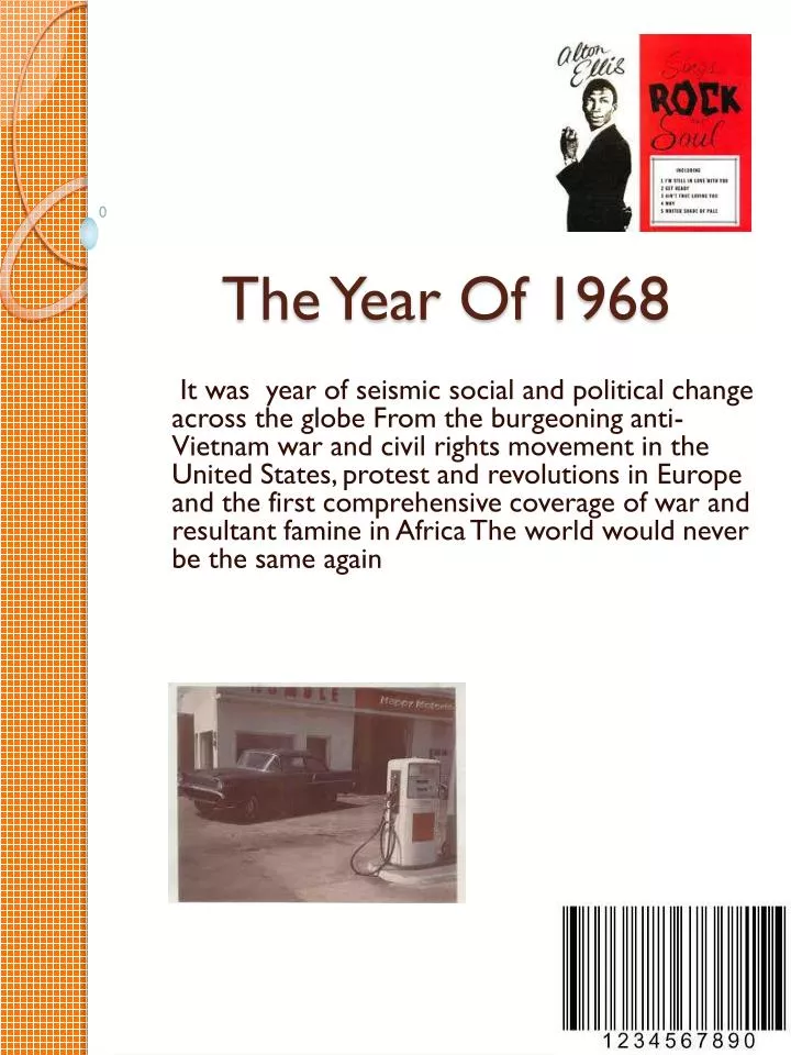 the year of 1968