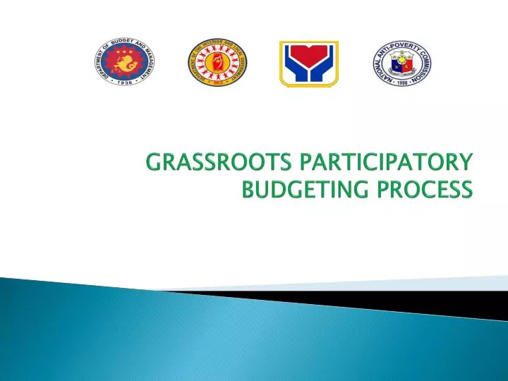 grassroots participatory budgeting process