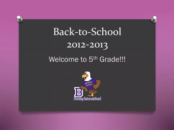 back to school 2012 2013