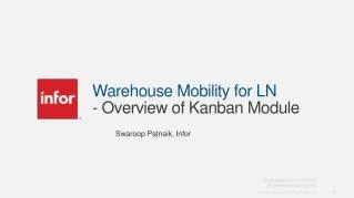 Warehouse Mobility for LN - Overview of Kanban Module