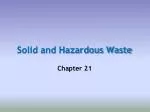 Solid and Hazardous Waste - slide 1