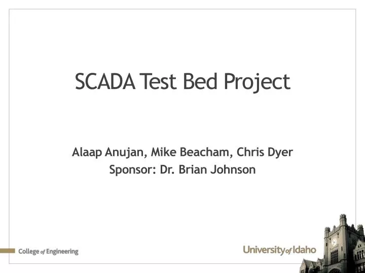 scada test bed project